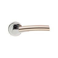 CARLISLE BRASS SZM014CPSN Valiant Lever On Round Rose CP/SNP