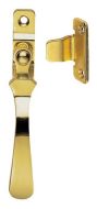  Casement Fastener Wedge Non-locking Polished Brass