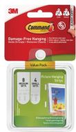 COMMAND Picture Hanging Strip Set Small/Med Pk12
