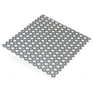 Raw Steel Panel Clover 1mm 500x250mm