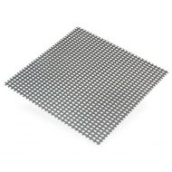  Raw Steel Panel 5mm Squares 1mm 500x500mm
