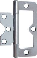  Flush Hinge 102mm Zp