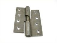  Rising Butt Hinge 102mm Right Hand Self Colour