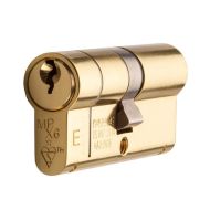 EUROSPEC CYX7123545SC/BP Euro Double Cylinder BS 80mm SC