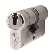 EUROSPEC MPx6 Euro Double Cylinder BS EN1303 100mm SC