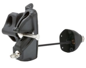 D&D TECHNOLOGIES Lokklatch Deluxe Gate Latch Black