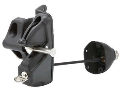 D&D TECHNOLOGIES Lokklatch Deluxe Gate Latch Black