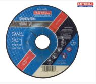 FAITHFULL Depressed Grinding Disc Metal 115x6.5x22mm