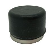  Door Stop Floor 25mmx35mm (HxW) Black/SSS