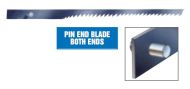 DRAPER Scrollsaw Blade Pin Wide 25 TPI