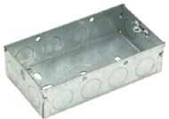  Metal Back Box 2 Gang 35mm