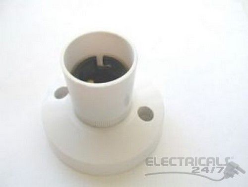  Ceiling Rose Battenholder 3te White