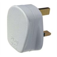  3 Pin Electric Plug 13A White
