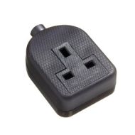  Trailing Socket Rubber 1-gang