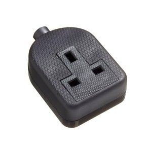  Trailing Socket Rubber 1-gang