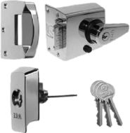 ERA High Security Rim Deadlatch BS 60mm SC