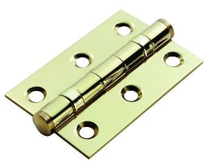 Ball Bearing Hinge G7 76x51x2mm PVD SS PB