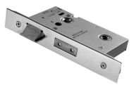 EUROSPEC BAS5030SSS Easi-t Bathroom Lock 57cc [5] 57/76mm SS