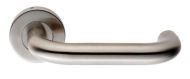  Saftey Lever On Sprung Rose 19mm Dia 304 PSS