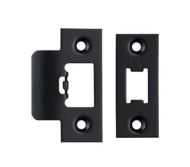 EUROSPEC FSF5009MB Faceplate/strike For Hd Tubular Latch Black