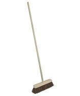 FAITHFULL FAIBRBASS12H Broom Bassine 300mm (stiff) W/handle 1220mm