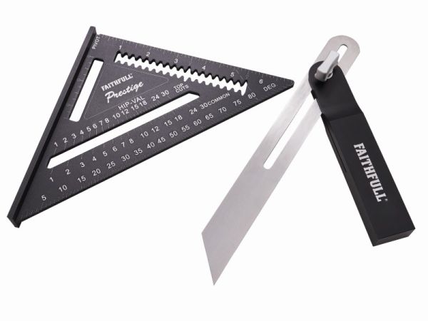 FAITHFULL Cnc Sliding Bevel & Quick Square Set