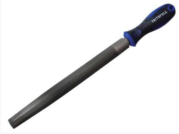 FAITHFULL FAIFIHRSC10 Half Round File 2nd Cut 250mm