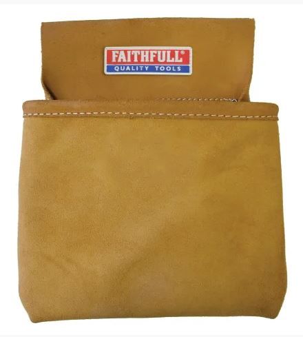 FAITHFULL Nail Pouch 1 Pocket Leather