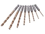 Quick Change Impact Driver Drill Set 8pc