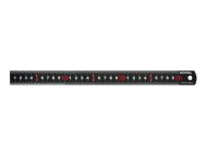 FAITHFULL Rule S/Steel Metric 300mm Matt Black