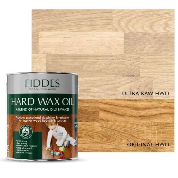 FIDDES Hard Wax Oil Quick Dry Int Ultra Raw 1.0l