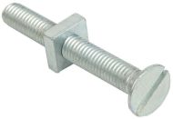 Gutter Bolt M6 x 40mm Zinc Plated