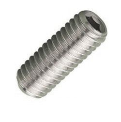  Grub Screw Hex M5x6mm Stainless