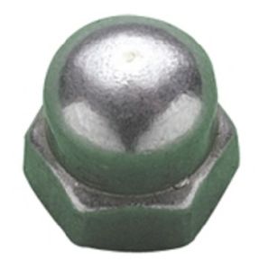  Dome Nut Hex M4 Zinc Plated