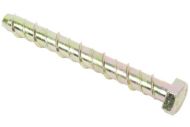  Screwbolt Hex Head M8 x 100mm Yellow Zinc