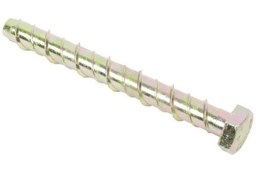  Screwbolt Hex Head M10 x 130mm Yellow Zinc