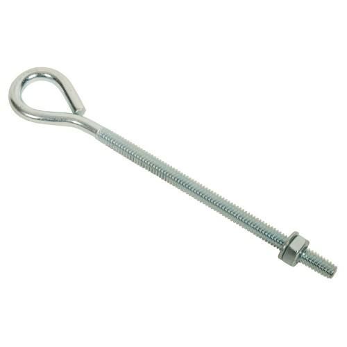  Straining Eyebolt 200x8mm BZP