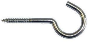  Screw In Hook 60x10 Zinc Plated