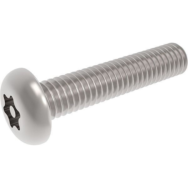  Security Machine Screw M5x16mm Torx Pan Stainless