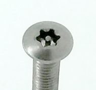 Security MachScrew M3.5x75mm Torx Raised Stainless