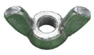  Nut Wing M8 Zinc Plated