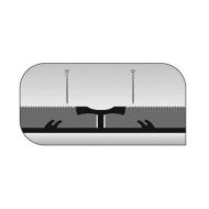  M103 Twin Grip Carpet Trim 900mm Silver