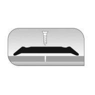  M107 Vinyl Cover Trim 900mm Silver