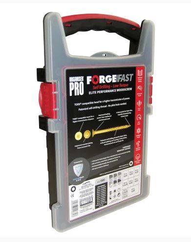FORGEFIX FORFFT1000Y Forgefast Torx CSK Wood Screws 1000Pce YZ