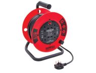 FAITHFULL Cable Reel 230V 20m 4-Socket 13A
