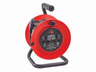 FAITHFULL Cable Reel 230V 20m 2-Socket 13A