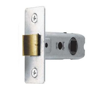  Tubular Latch 76mm B/through Fix Nickel Plated