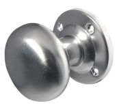 JEDO Mushroom Mortice Knob Furn 52mm SC