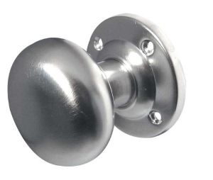 JEDO Mushroom Mortice Knob Furn 52mm SC