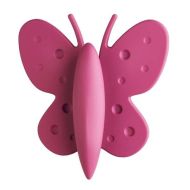  Butterfly Cabinet Knob 32mm C/c Pink